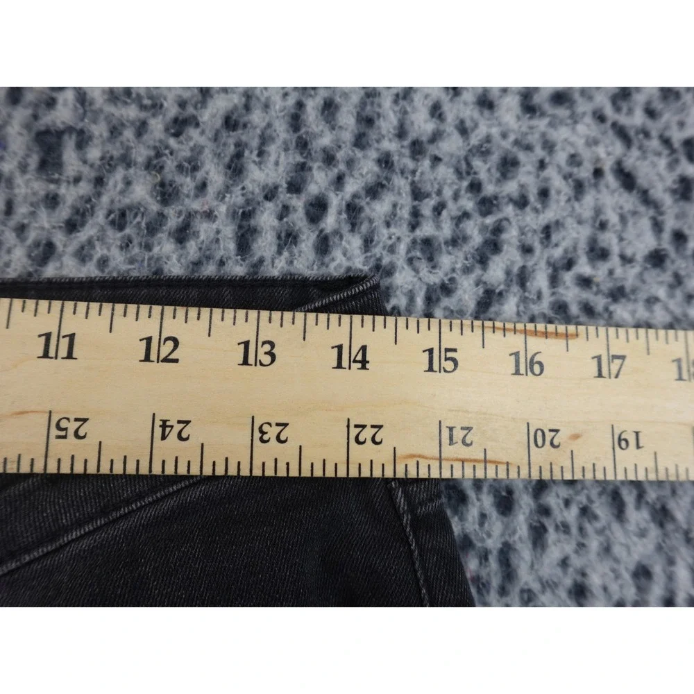 DU/ER Performance Denim Jeans Womens 27x28 Black Good Slim Straight‎ WFLR2616